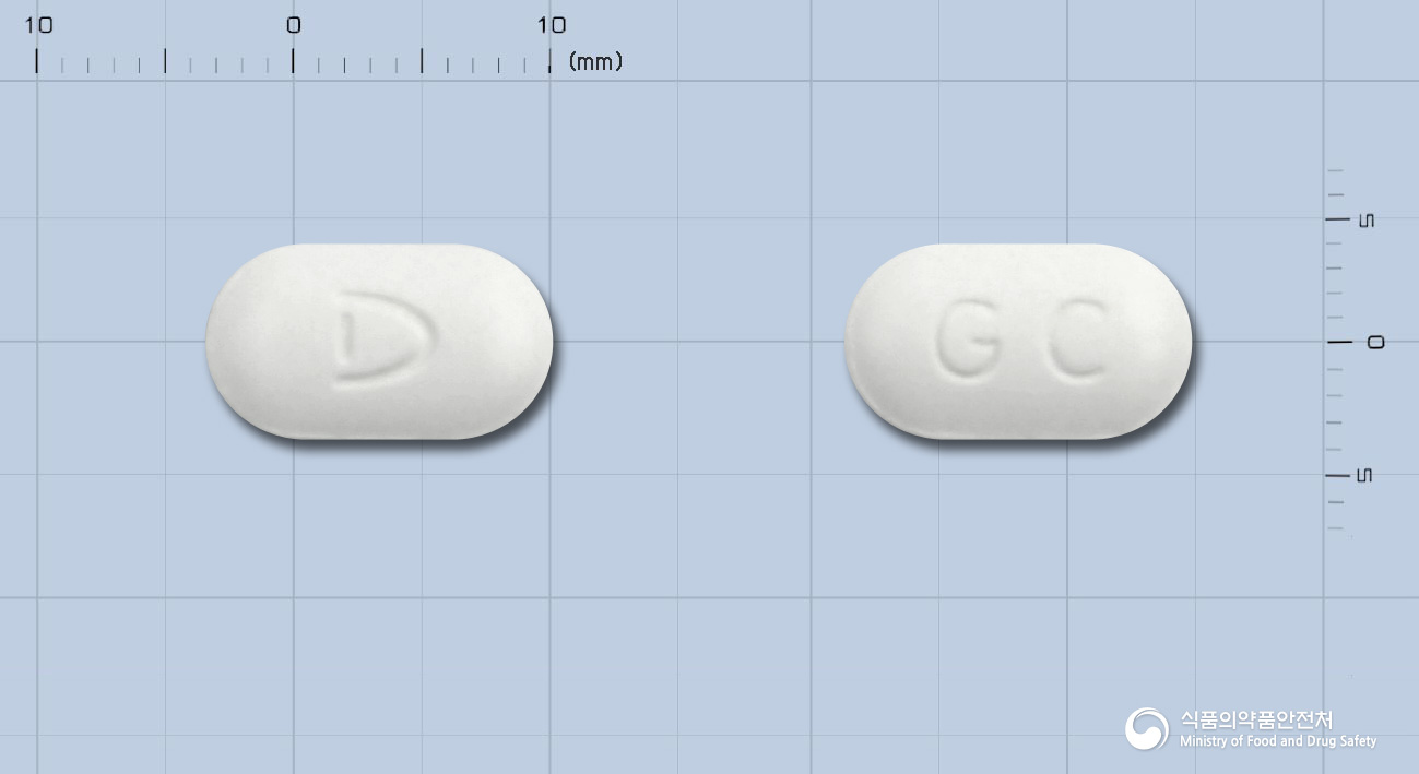 글루파콤비정500/80mg