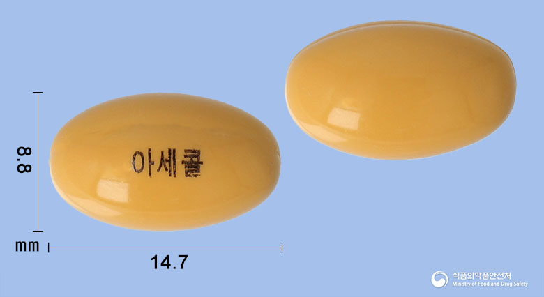 아세콜연질캡슐(콜린알포세레이트)