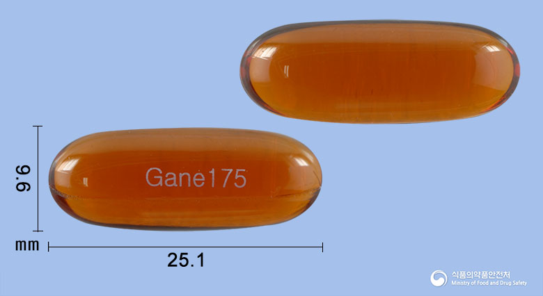 가네리버연질캡슐175mg(밀크시슬열매건조엑스)