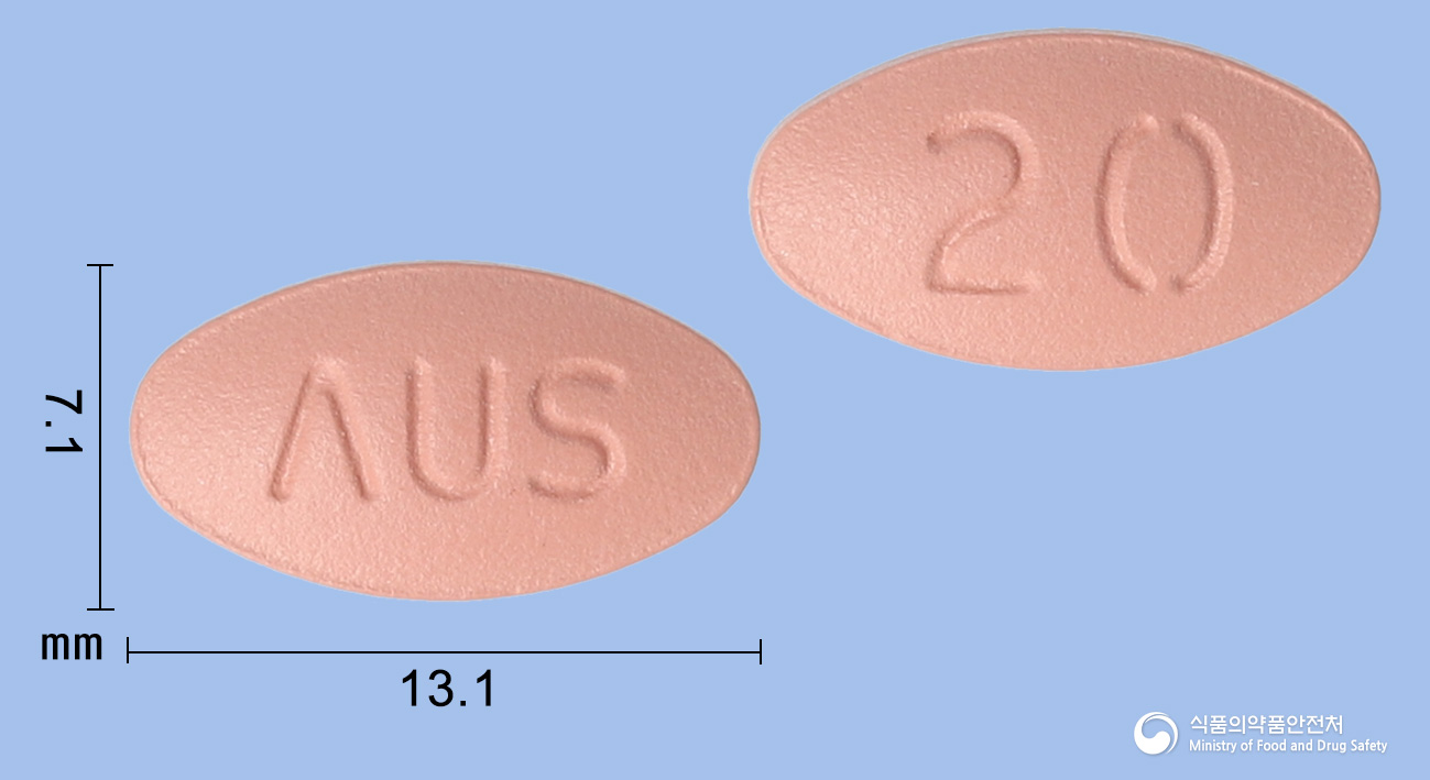 마빅스정20mg(메만틴염산염)